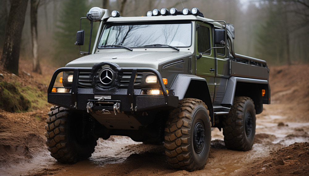 À la découverte de l’Unimog de Mercedes